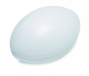 Logo trade promotional gift photo of: Anti-stress PU rugby ball