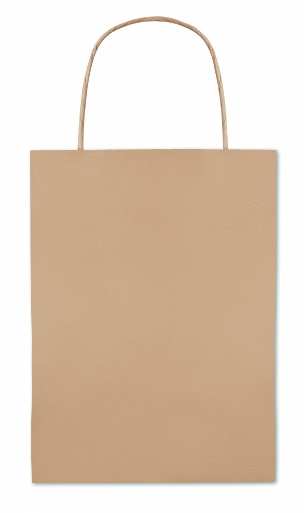 Logo trade business gifts image of: Gift paper bag small 150 gr/m²