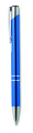 Push button aluminium pen BERN, Royal Blue
