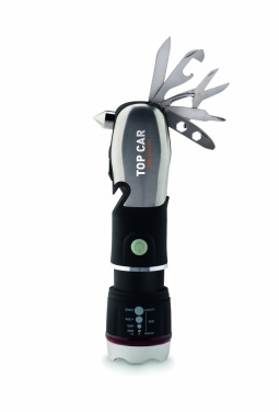 Logo trade promotional giveaways picture of: Multi-tool torch
