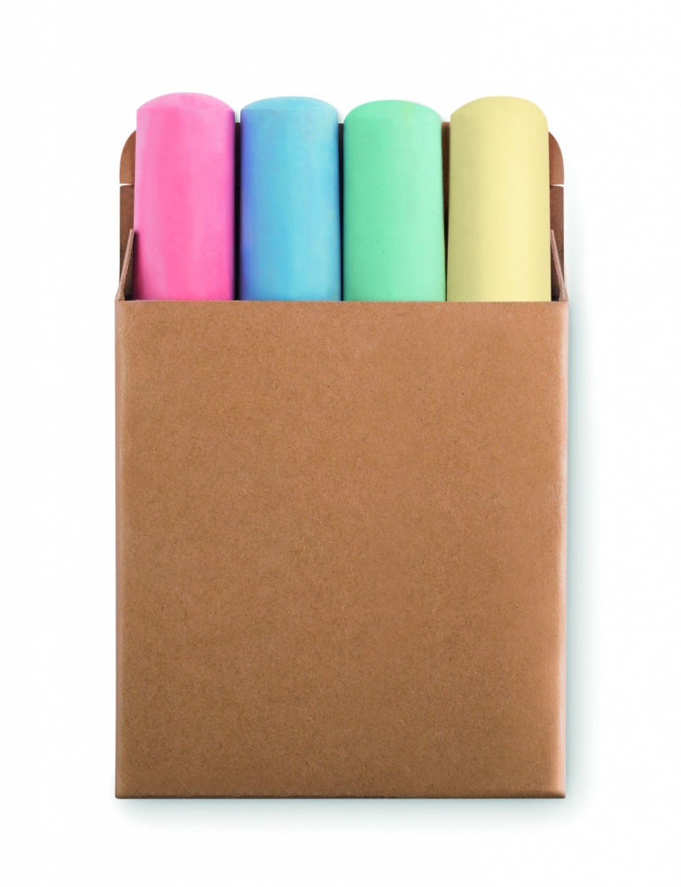 Logotrade corporate gift picture of: 4 chalk sticks