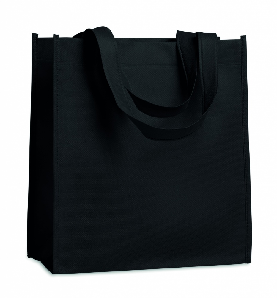 Logo trade promotional giveaway photo of: 80gr/m² nonwoven shopping bag
