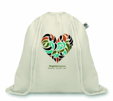 Logotrade promotional merchandise picture of: 105gr/m² organic cotton bag
