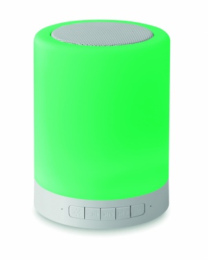 Logo trade promotional merchandise image of: Touch light wireless speaker
