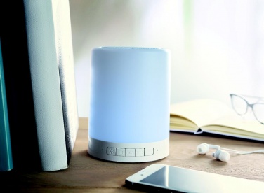 Logo trade promotional gifts picture of: Touch light wireless speaker