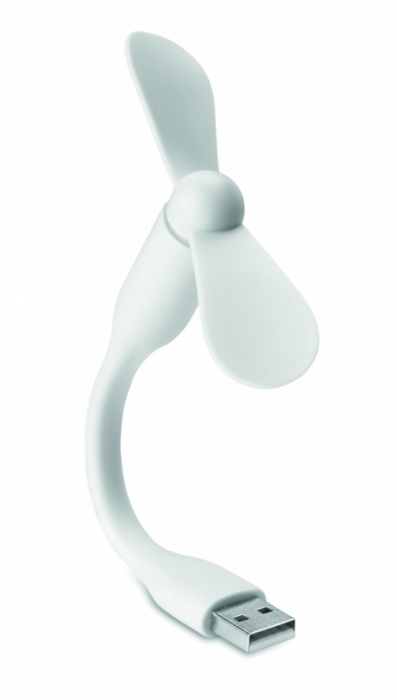 Logo trade business gifts image of: Portable USB fan