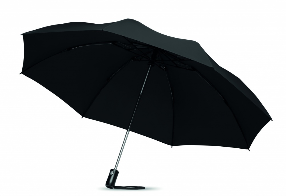 Logo trade corporate gifts image of: Foldable reversible umbrella