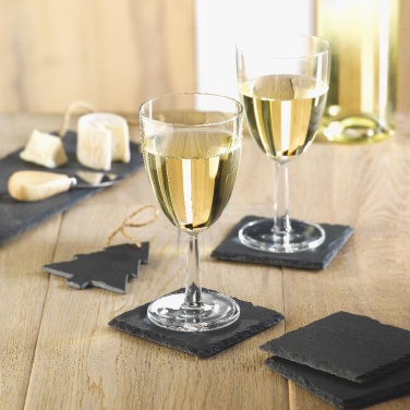 Logotrade promotional merchandise picture of: Slate coasters with EVA bottom