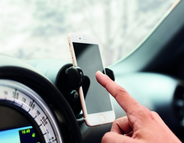 Logo trade promotional products image of: Phone/car holder