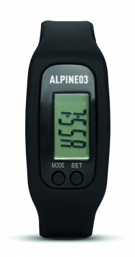 Logo trade promotional giveaway photo of: Pedometer bracelet FIT SET