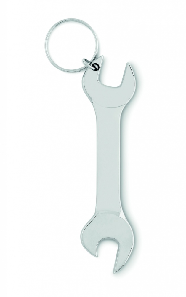Logo trade promotional products image of: Bottle opener in wrench shape