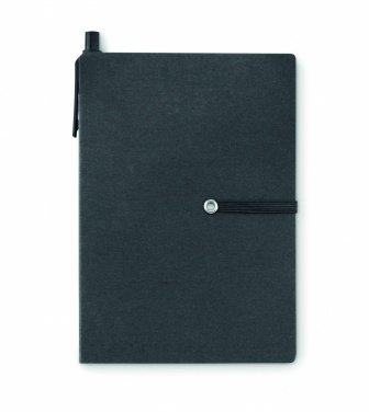 Logo trade advertising products picture of: Notebook w/pen & memo pad