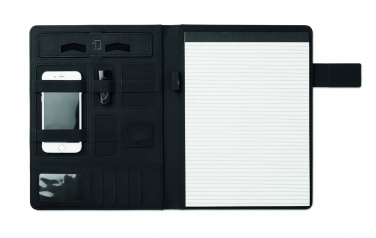 Logotrade promotional product image of: A4 folder with power bank