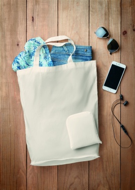 Logo trade advertising product photo of: 100gr/m² foldable cotton bag
