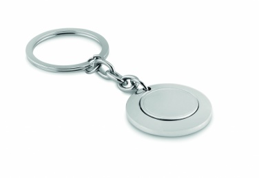 Logotrade promotional product image of: Key ring with token Cēsis