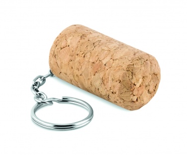 Logotrade promotional products photo of: Wine cork key ring Sigulda