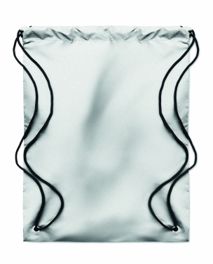Logotrade corporate gift image of: High reflective drawstring bag