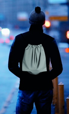 Logo trade business gift photo of: High reflective drawstring bag