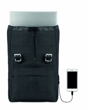 Logotrade corporate gift image of: Backpack in 600D polyester