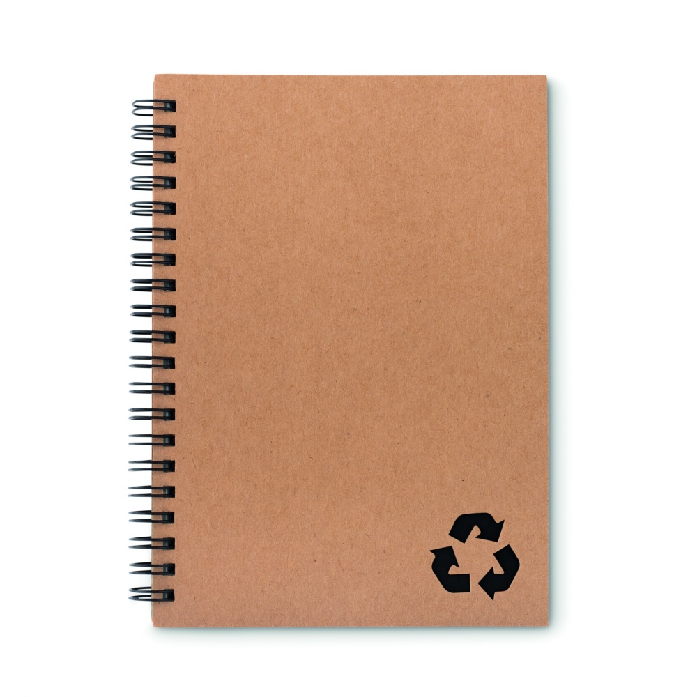Logo trade promotional items image of: Mineral paper notebook 70 line