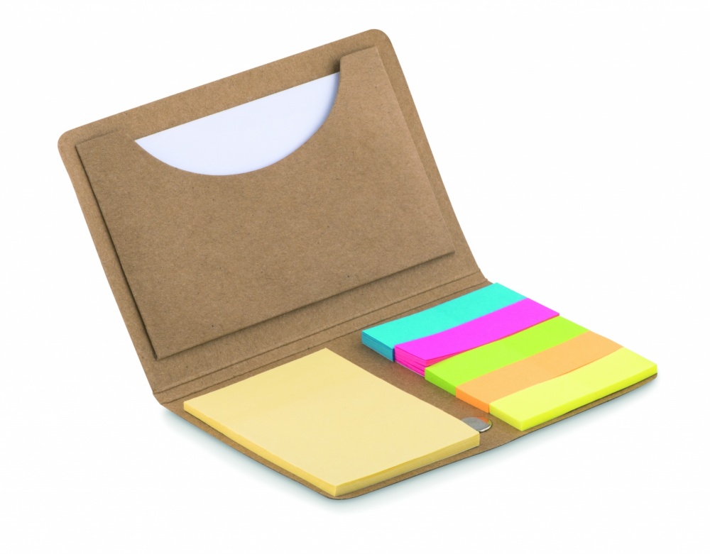 Logotrade advertising product image of: Card holder with memo set