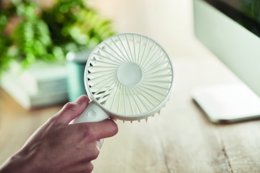 Logo trade promotional merchandise photo of: USB desk fan with stand 