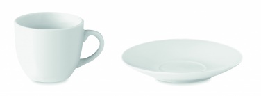 Logo trade promotional products picture of: Espresso cup and saucer 80 ml