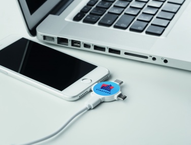 Logotrade promotional gift picture of: 3 in 1 cable adapter