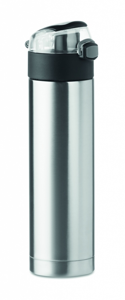 Logo trade promotional merchandise image of: Double wall bottle 400ml