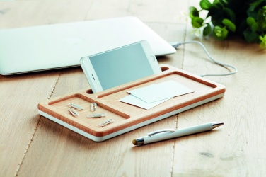 Logo trade promotional item photo of: Wireless charging pad 5W MALABAR