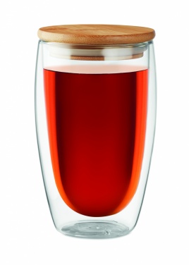 Logotrade promotional gifts photo of: Double wall  glass 450 ml Frankfurt