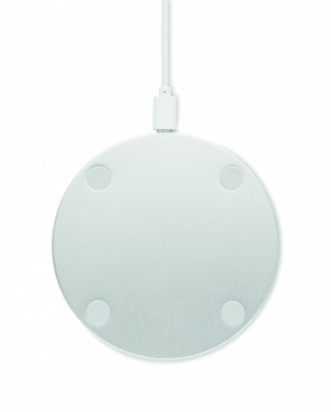 Logo trade advertising products image of: Bamboo wireless charger 10W DESPAD