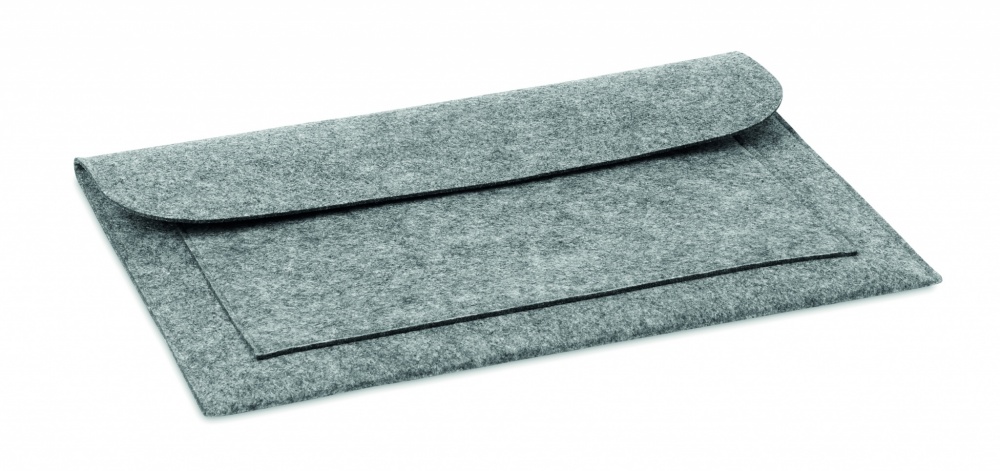 Logotrade promotional gift picture of: 15 inch Felt laptop pouch