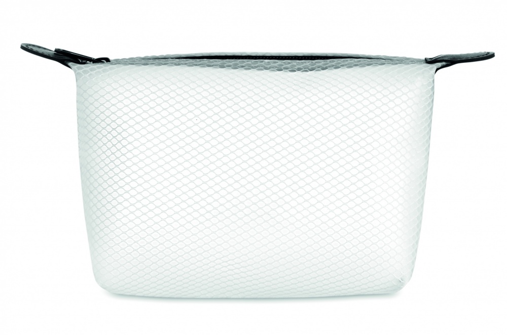 Logo trade corporate gifts picture of: Mesh EVA toiletry bag