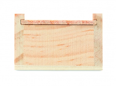 Logotrade business gifts photo of: Stationery set in wooden box