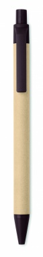 Logotrade promotional item picture of: Push ball pen coffee husk/ABS