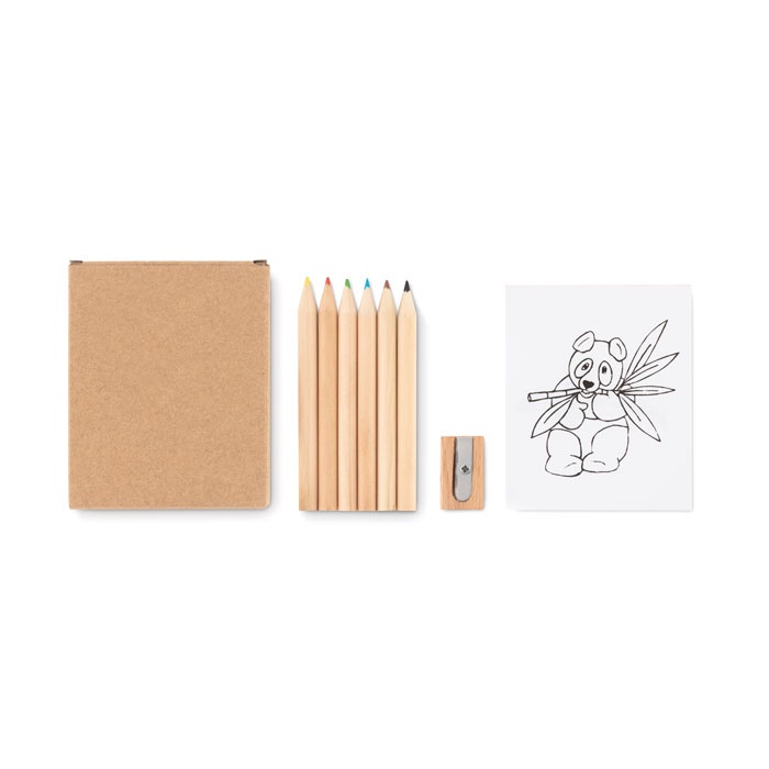 Logo trade corporate gifts picture of: Colouring set