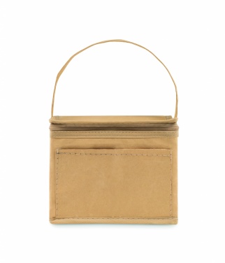 Logo trade promotional merchandise picture of: 6 can woven paper cooler bag