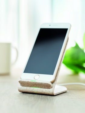 Logotrade promotional giveaway picture of: Wheat straw/ABS charger std10W