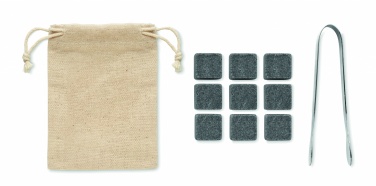 Logo trade promotional giveaway photo of: 9 stone ice cubes in box