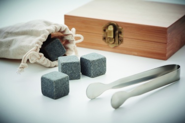 Logotrade corporate gift picture of: 9 stone ice cubes in box