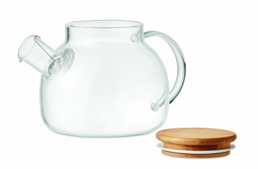 Logo trade corporate gifts picture of: Teapot borosilicate glass 850ml