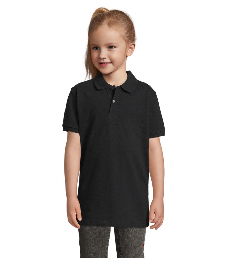Logo trade corporate gifts image of: PERFECT KIDS POLO 180