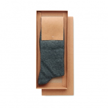 Logo trade promotional product photo of: Pair of socks in gift box M