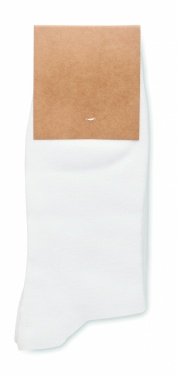 Logo trade promotional gifts picture of: Pair of socks in gift box L