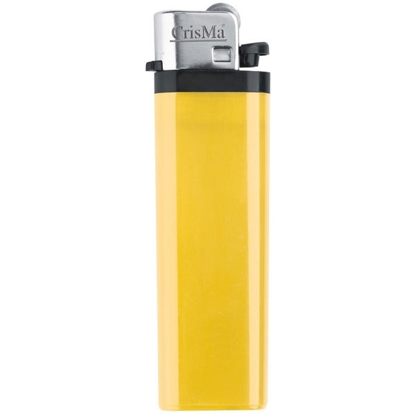 Logo trade promotional giveaway photo of: Disposable lighter KARLSRUHE