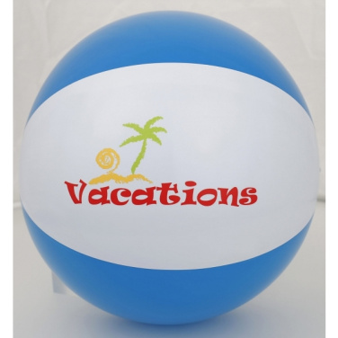 Logo trade promotional gifts picture of: Bicolour beach ball KEY WEST