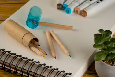 Logo trade promotional products picture of: Wooden crayons BECKY