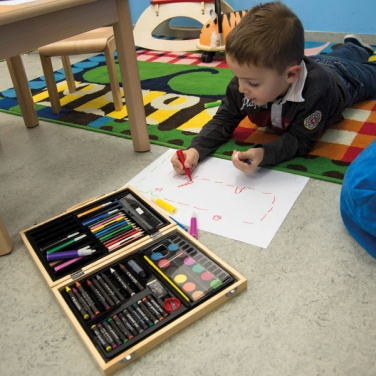 Logo trade corporate gift photo of: Big wooden painting set MAXI