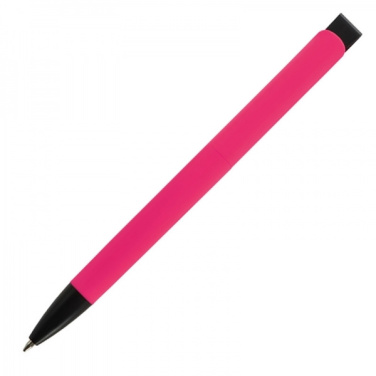 Logo trade promotional items picture of: Metal ballpen soft touch BRESCIA